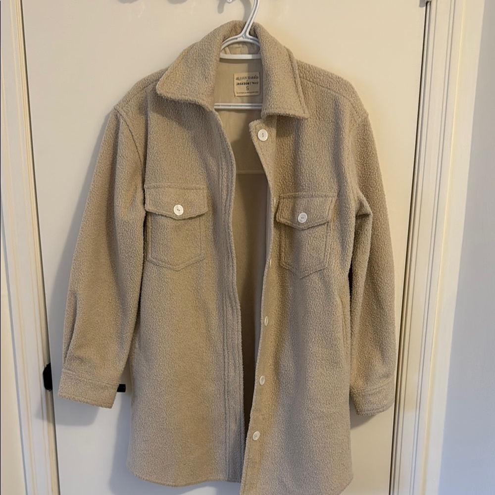 Jillian Harris x Jackson Rowe sherpa jacket